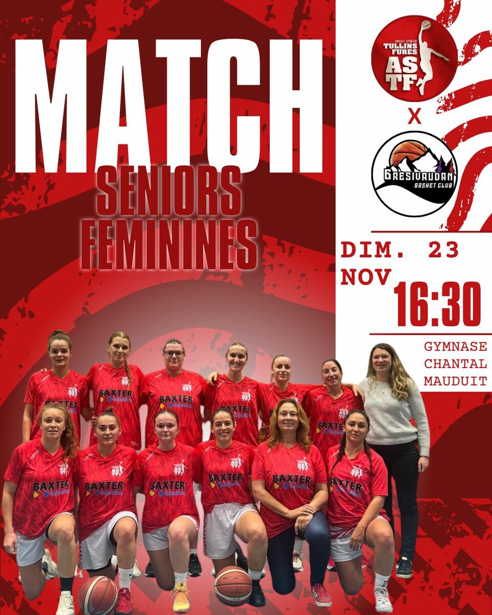 Dimanche, 1ère à domicile pour les séniors féminines