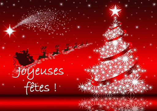 Joyeuses fêtes et bonnes vacances!