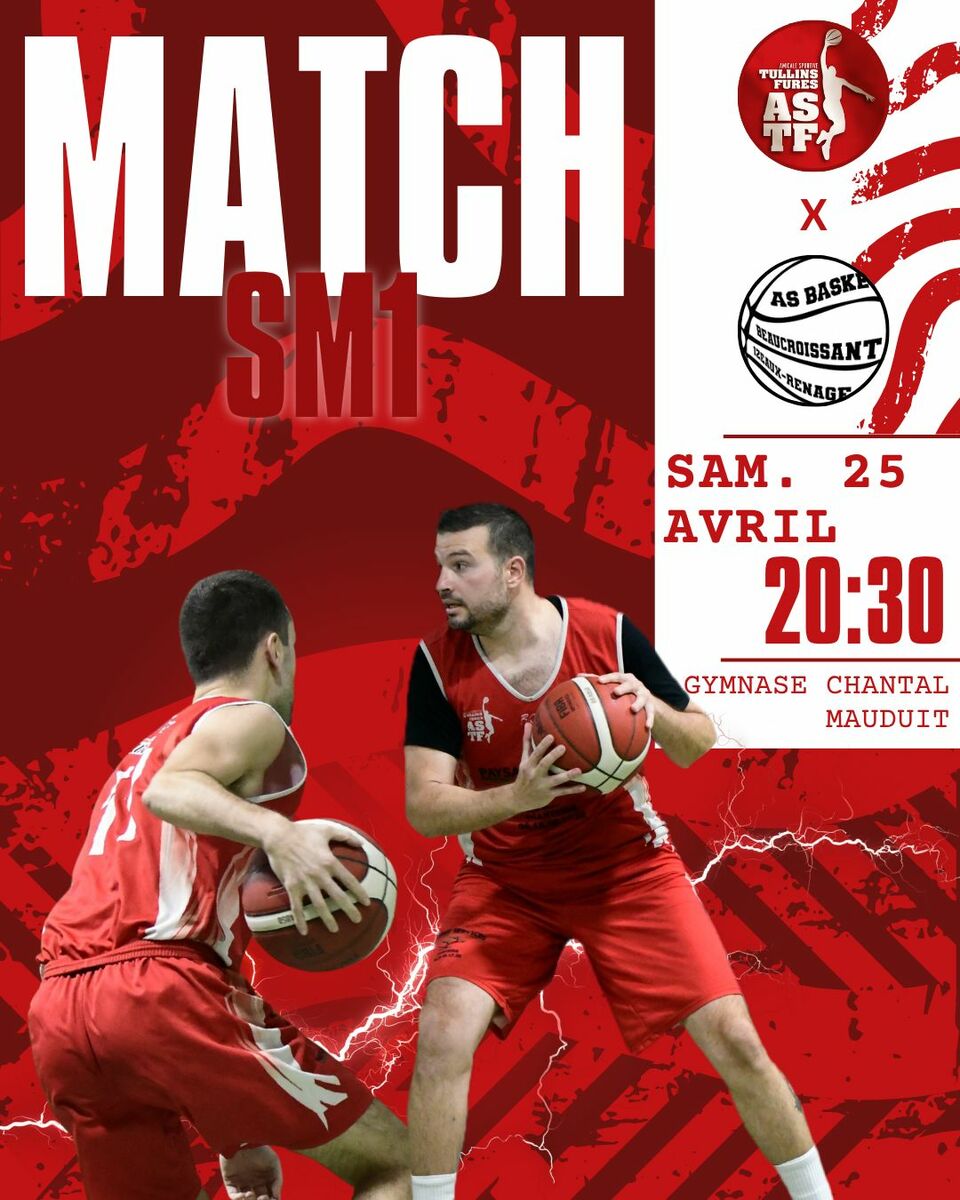 Samedi soir - Derby pour les SM1 face à l'ASBBIR