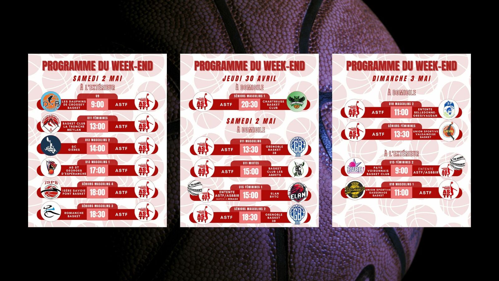 Dernier week-end des championnats 2025/2026.