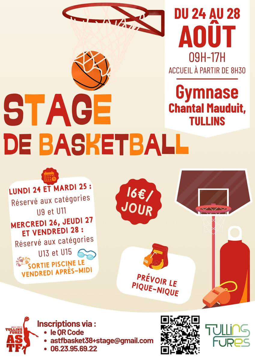 Stage de reprise U9-U11-U13-U15