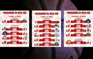 Programme week-end du 21 et 22-03