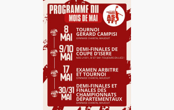 Voilà le programme !