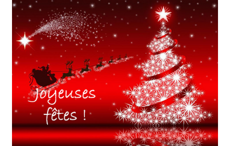 Joyeuses fêtes et bonnes vacances!